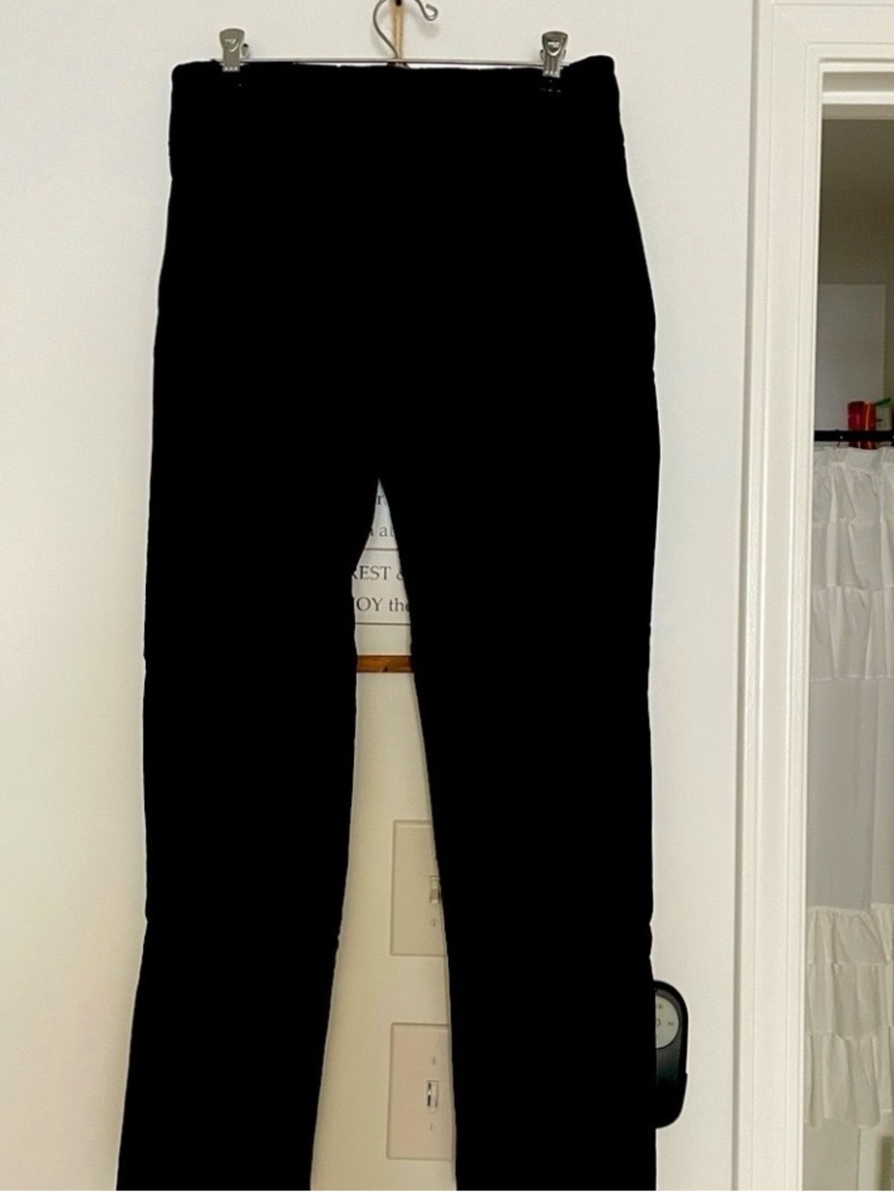 Zac & Rachel Black Straight-Leg Women's Pants